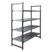 Picture of Cambro Camshelving Basics Plus 4 Tier Shelving Starter Unit 1830 x 1525 x 610mm