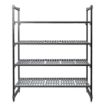 Picture of Cambro Camshelving Basics Plus 4 Tier Shelving Starter Unit 1830 x 1525 x 610mm