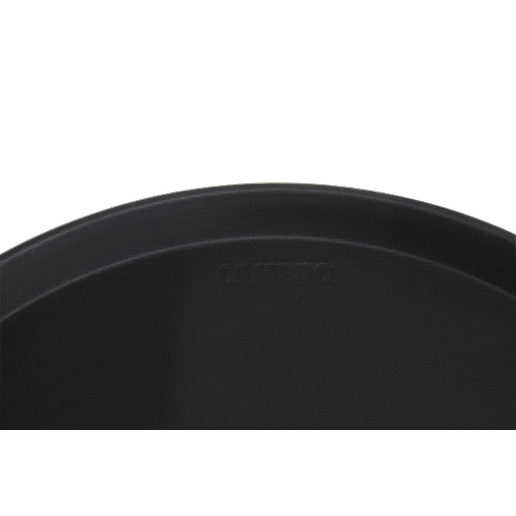 Picture of Cambro Camtread Fibreglass Round Non-Slip Tray Black 405mm