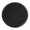Picture of Cambro Camtread Fibreglass Round Non-Slip Tray Black 405mm