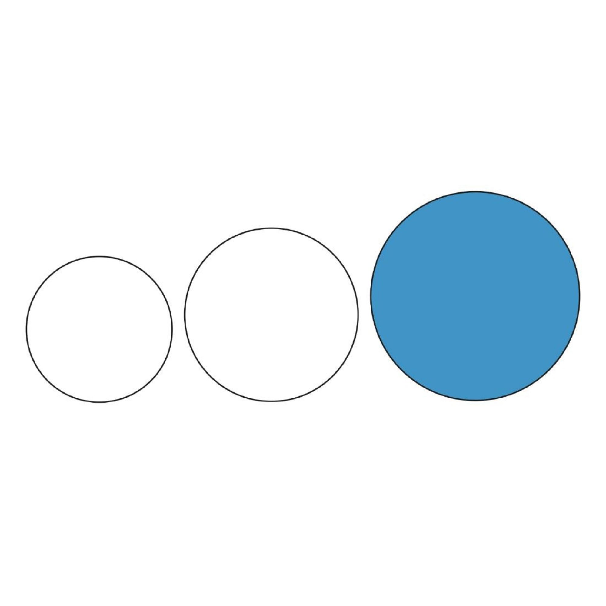 Picture of Cambro Camtread Fibreglass Round Non-Slip Tray Black 405mm