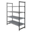Picture of Cambro Camshelving Basics Plus 4 Tier Shelving Starter Unit 1830 x 1375 x 610mm