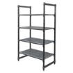 Picture of Cambro Camshelving Basics Plus 4 Tier Shelving Starter Unit 1830 x 1070 x 610mm