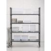 Picture of Cambro Camshelving Basics Plus 4 Tier Shelving Starter Unit 1830 x 1375 x 610mm