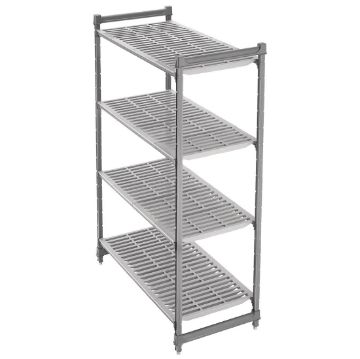 Picture of Cambro Camshelving Basics Plus 4 Tier Shelving Starter Unit 1830 x 915 x 610mm