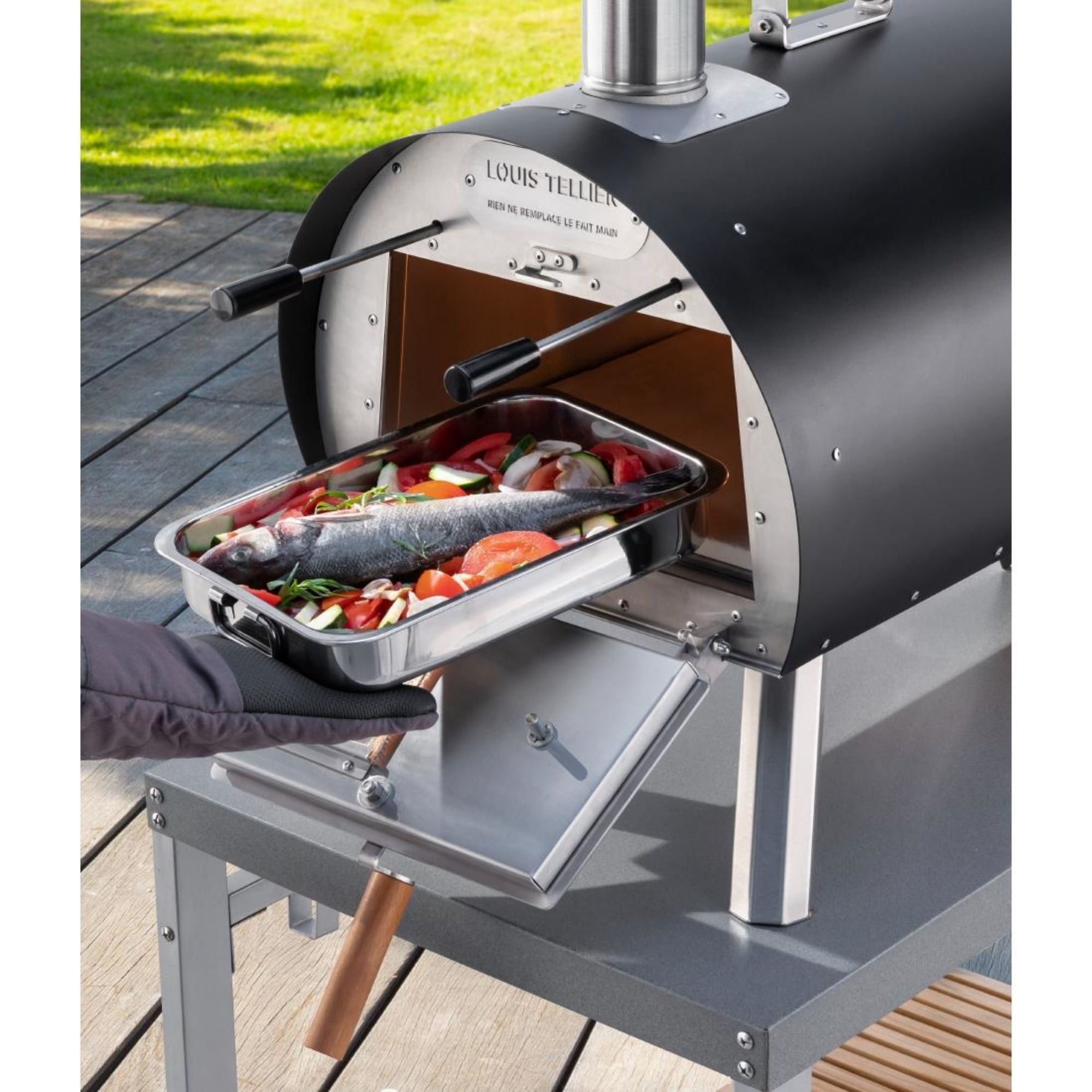 Picture of Louis Tellier Marcel Wood-Fired Outdoor Oven MARC01