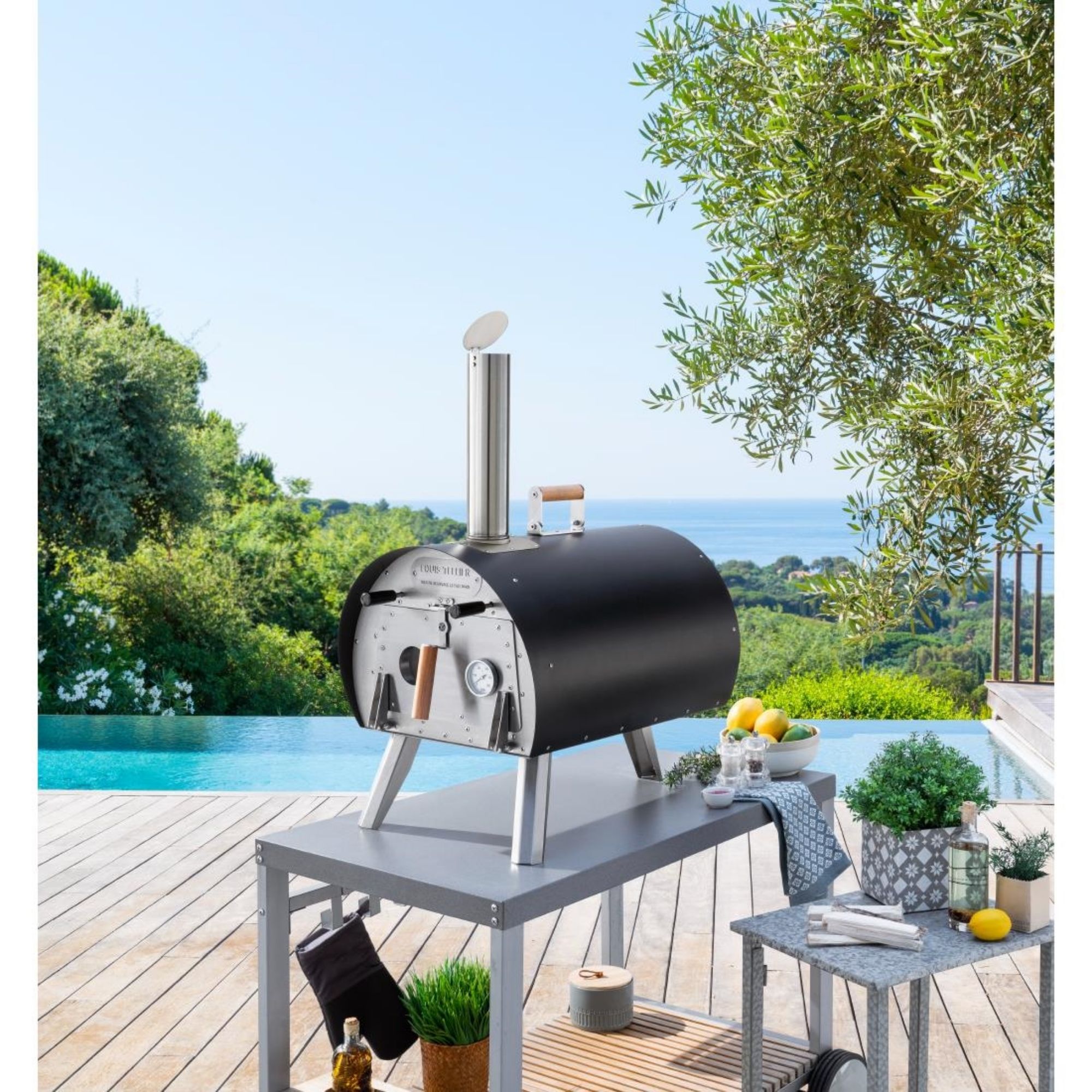 Picture of Louis Tellier Marcel Wood-Fired Outdoor Oven MARC01