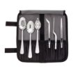 Picture of Mercer Culinary 6 Piece Chef Plating Kit with Storage Roll