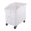 Picture of Cambro Mobile Ingredient Bin White 140Ltr