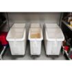 Picture of Cambro Mobile Ingredient Bin White 81Ltr
