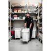 Picture of Cambro Mobile Ingredient Bin White 81Ltr