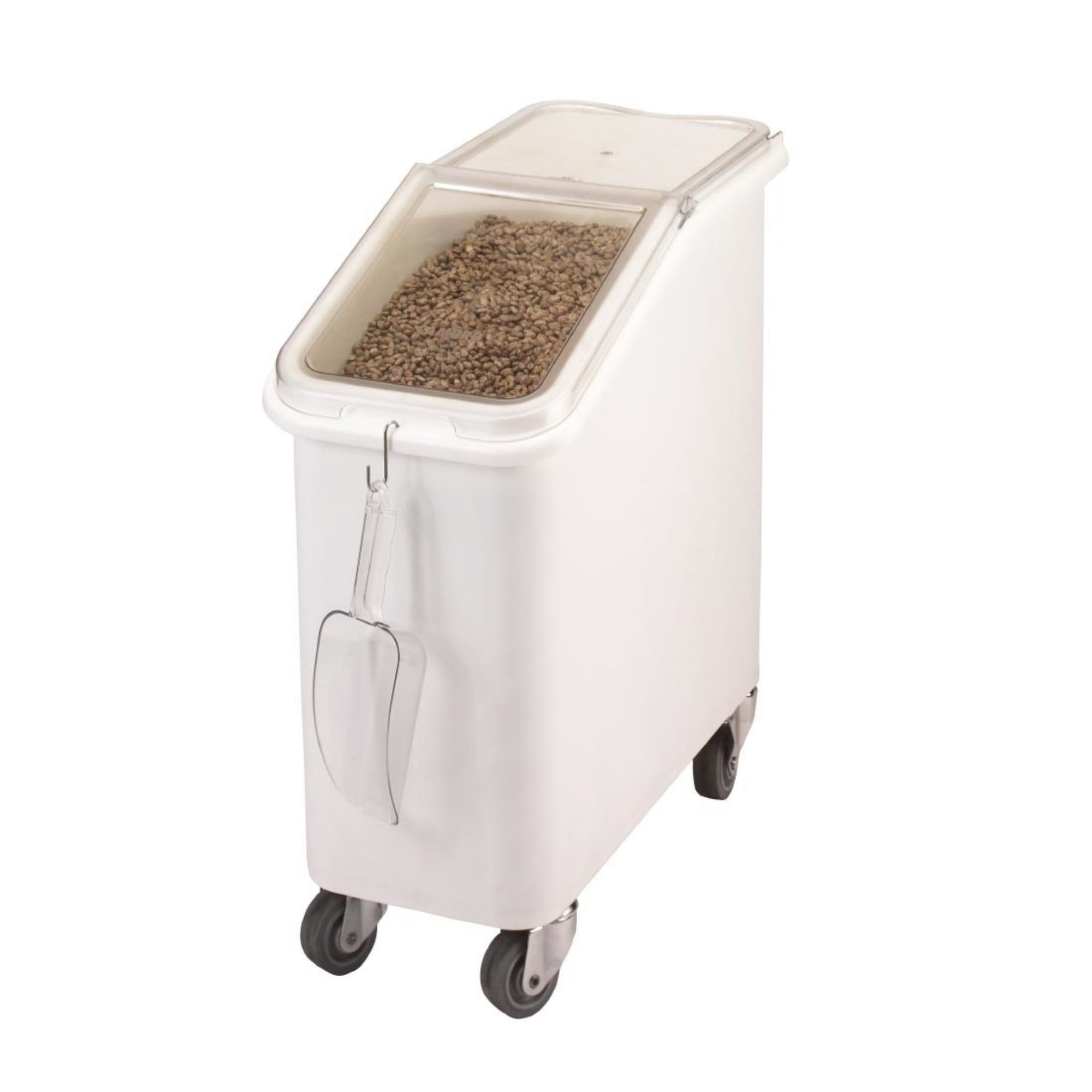 Picture of Cambro Mobile Ingredient Bin White 81Ltr
