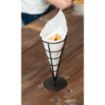Picture of Beaumont Wire French Fry Cone And Ramekin Holder Black