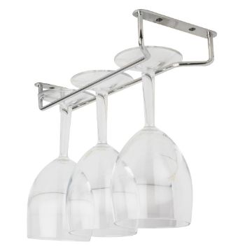 Picture of Beaumont Glass Hanger Chrome 254mm