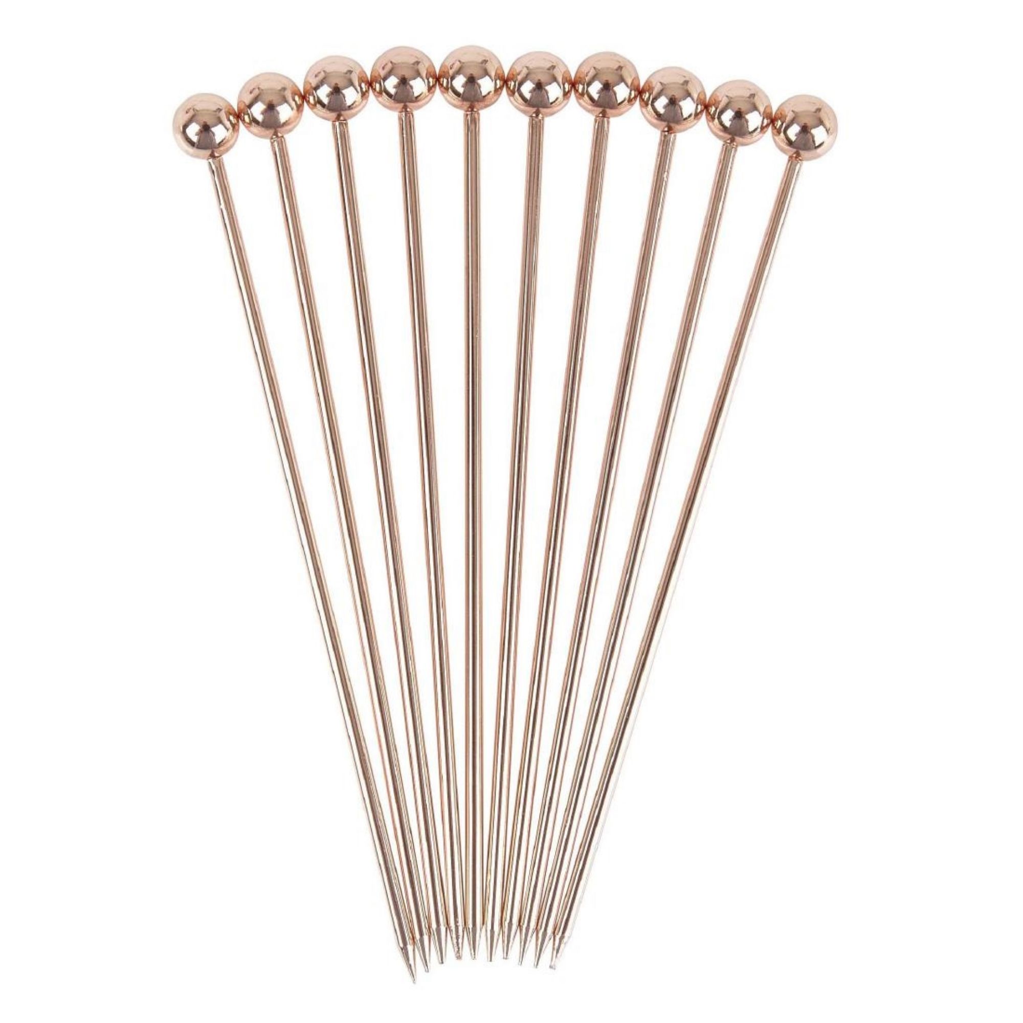 Picture of Beaumont Ball Garnish Pick Copper Plated (10 Pack)