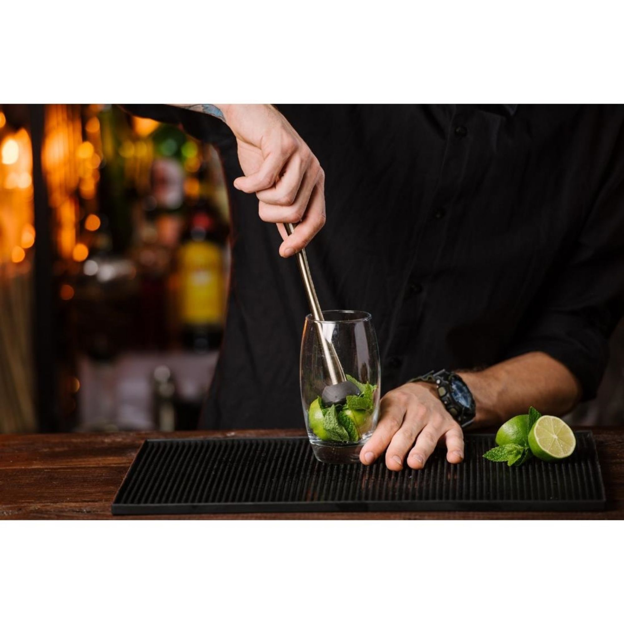 Picture of Beaumont Muddler Antique Brass Plated 230mm