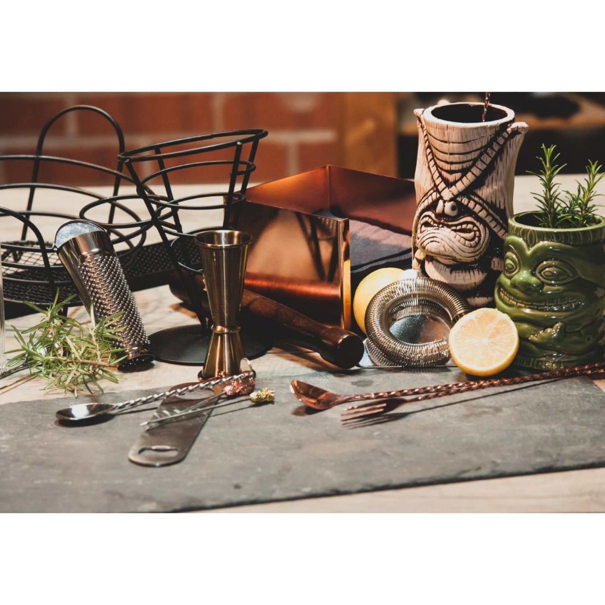 Picture of Beaumont Napkin Holder Copper Plated