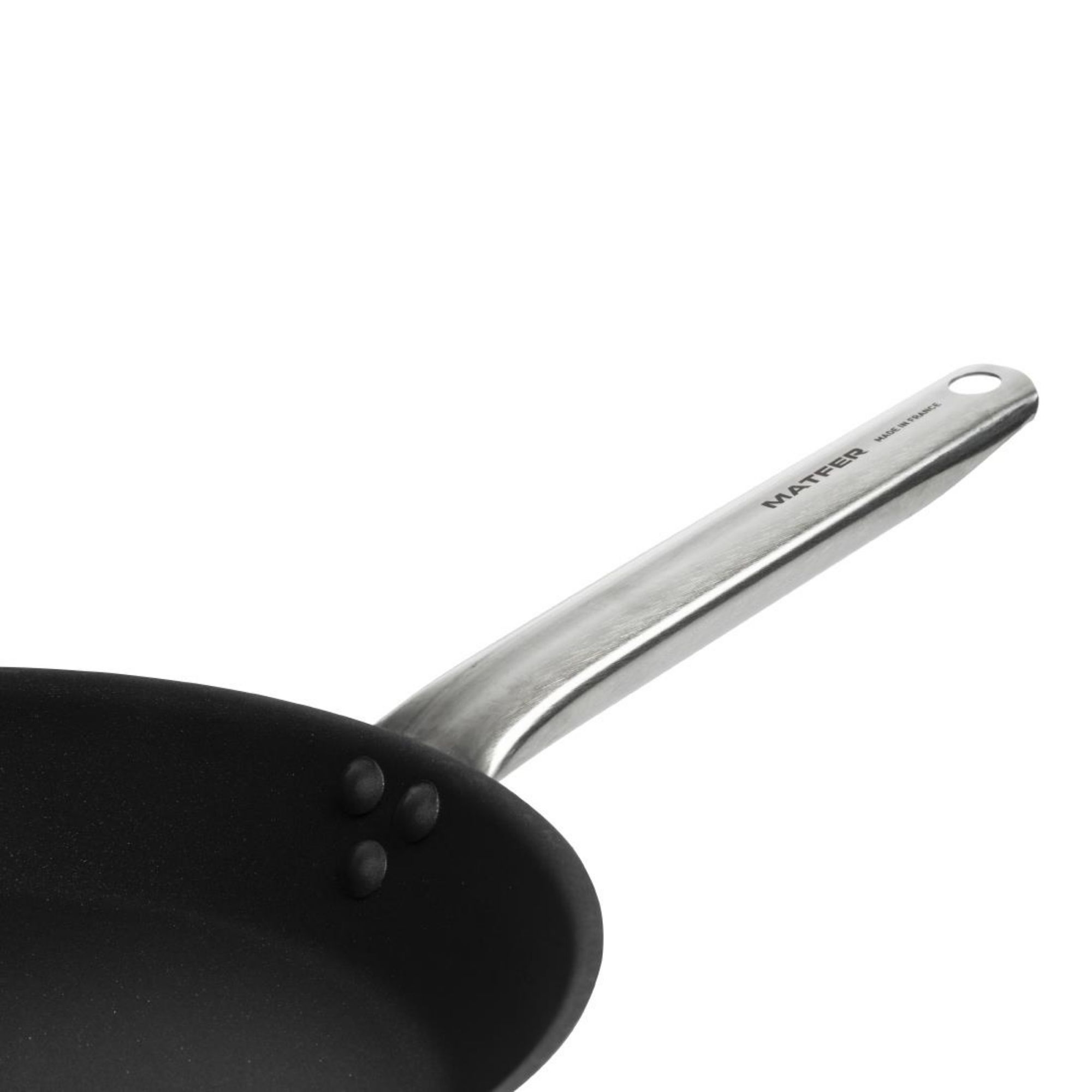 Picture of Matfer Bourgeat Tradition Stainless Steel Pro Non-Stick Frying Pan 24cm