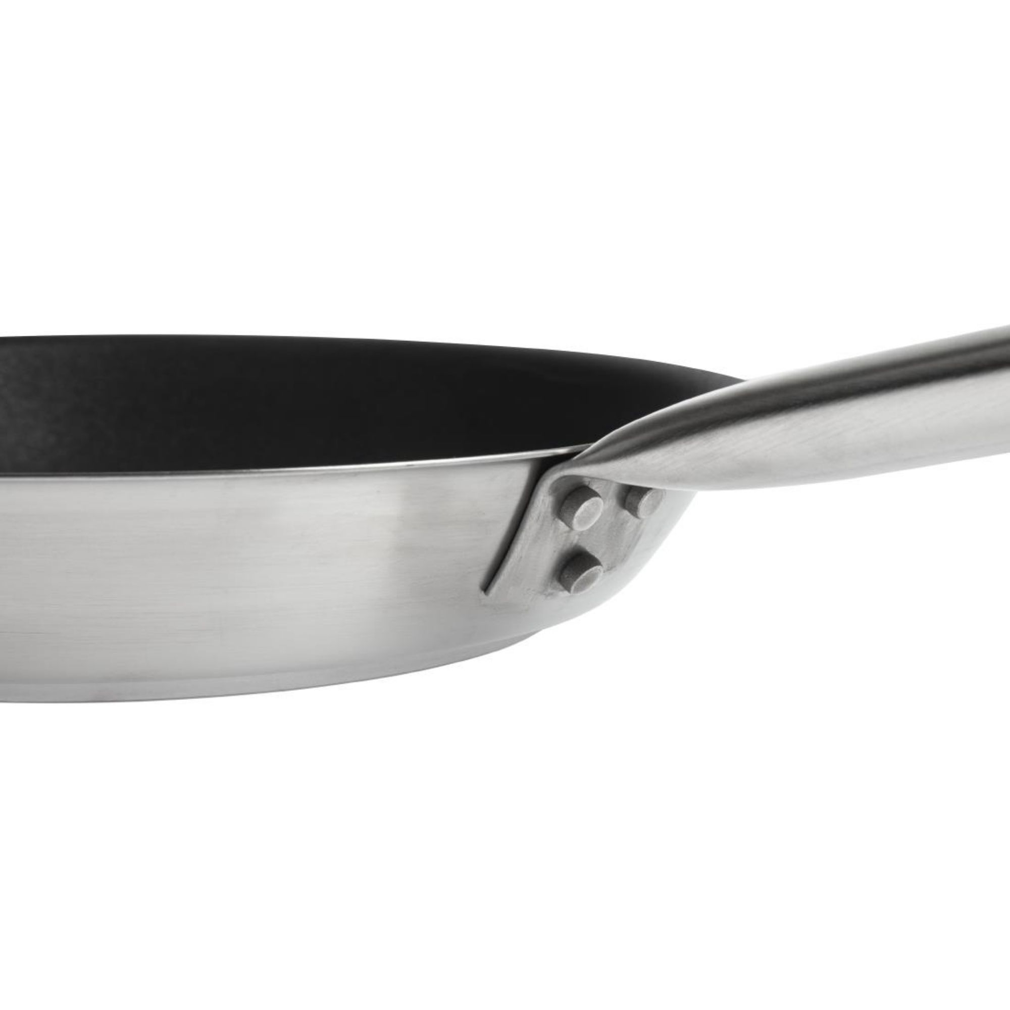 Picture of Matfer Bourgeat Tradition Stainless Steel Pro Non-Stick Frying Pan 24cm