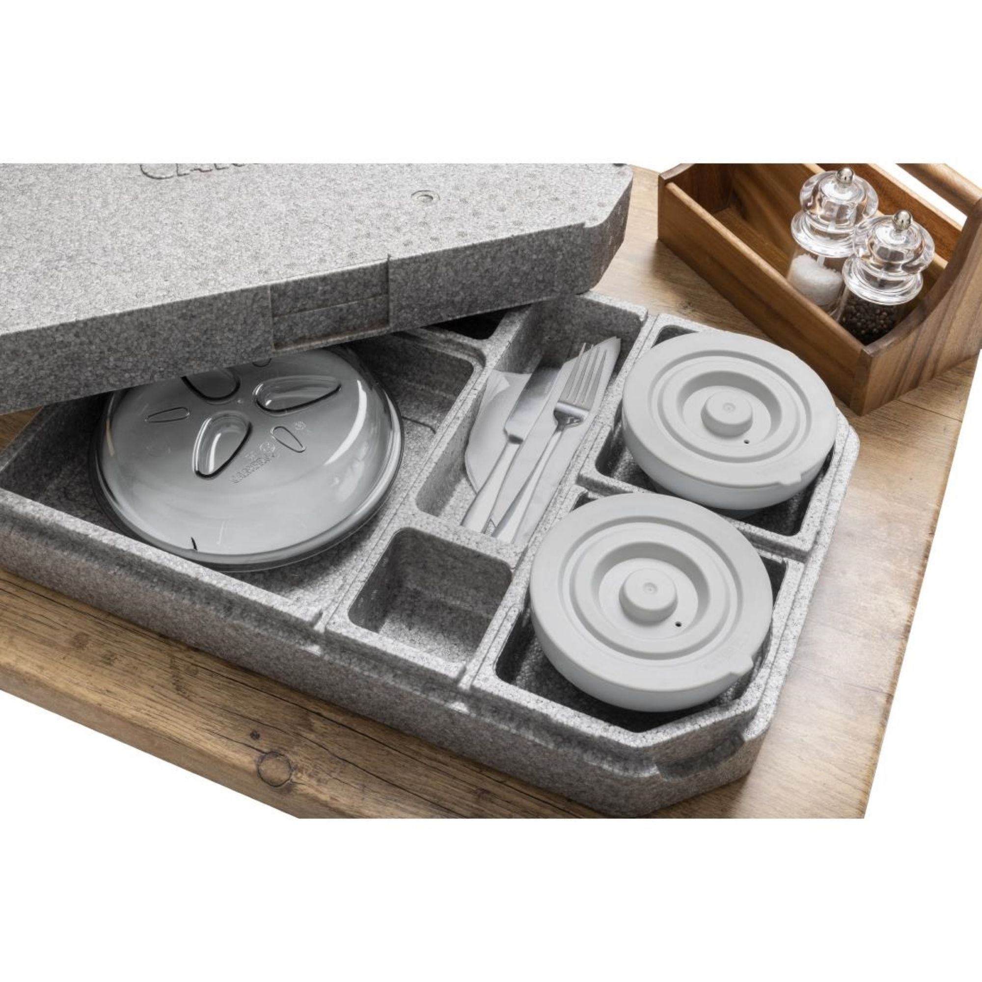 Picture of Cambro EPP Tablotherm Meal Delivery System with Dishes