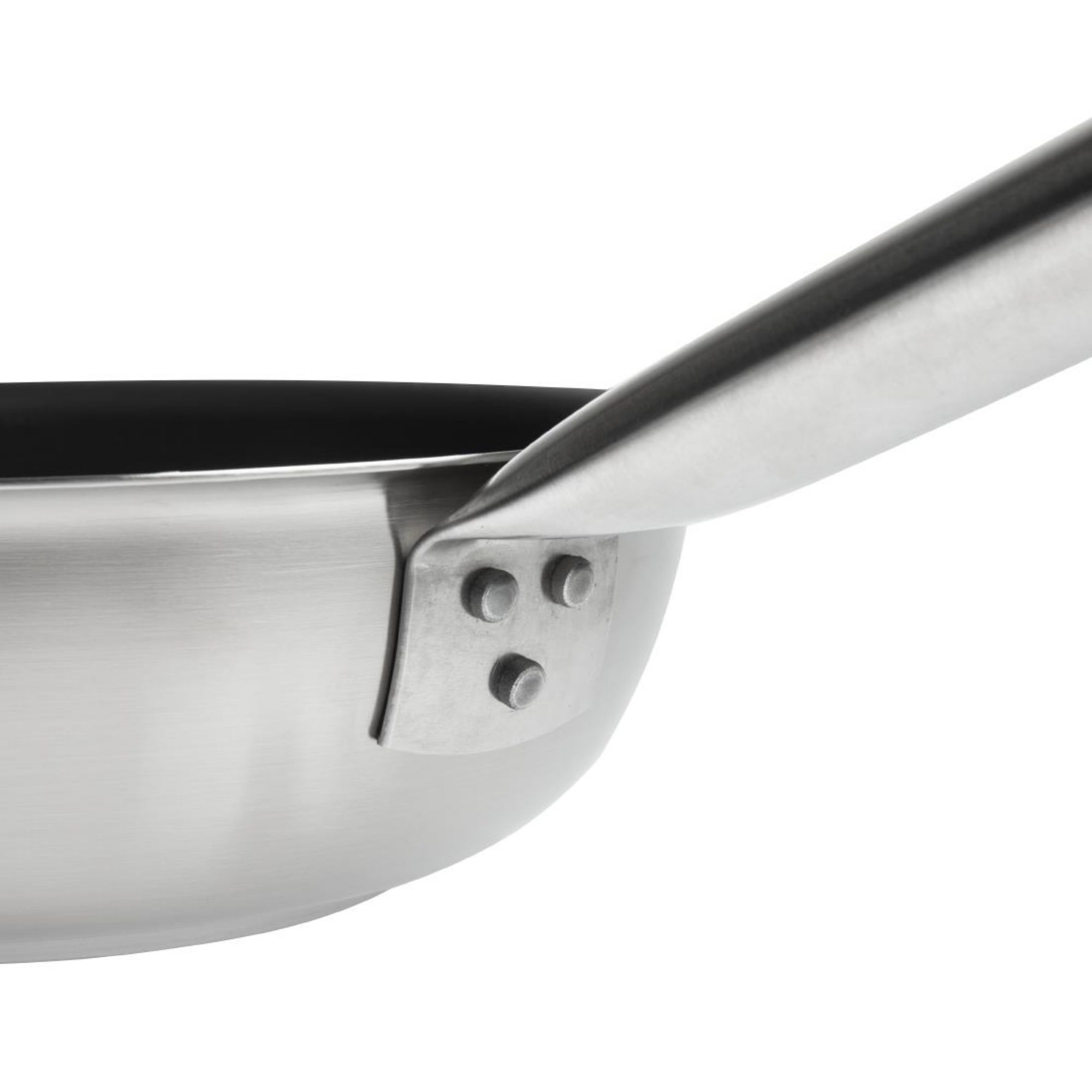 Picture of Matfer Bourgeat Tradition Stainless Steel Pro Non-Stick Saute Pan 24cm