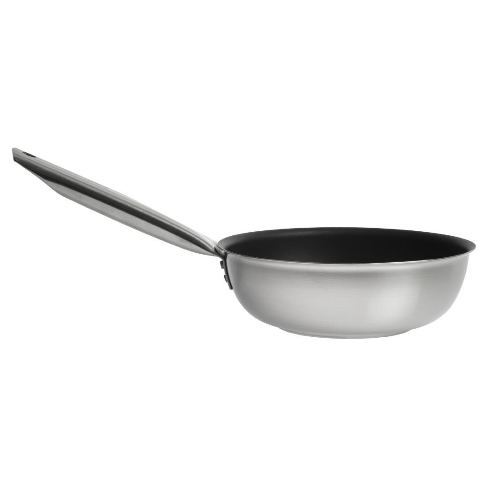 Picture of Matfer Bourgeat Tradition Stainless Steel Pro Non-Stick Saute Pan 24cm