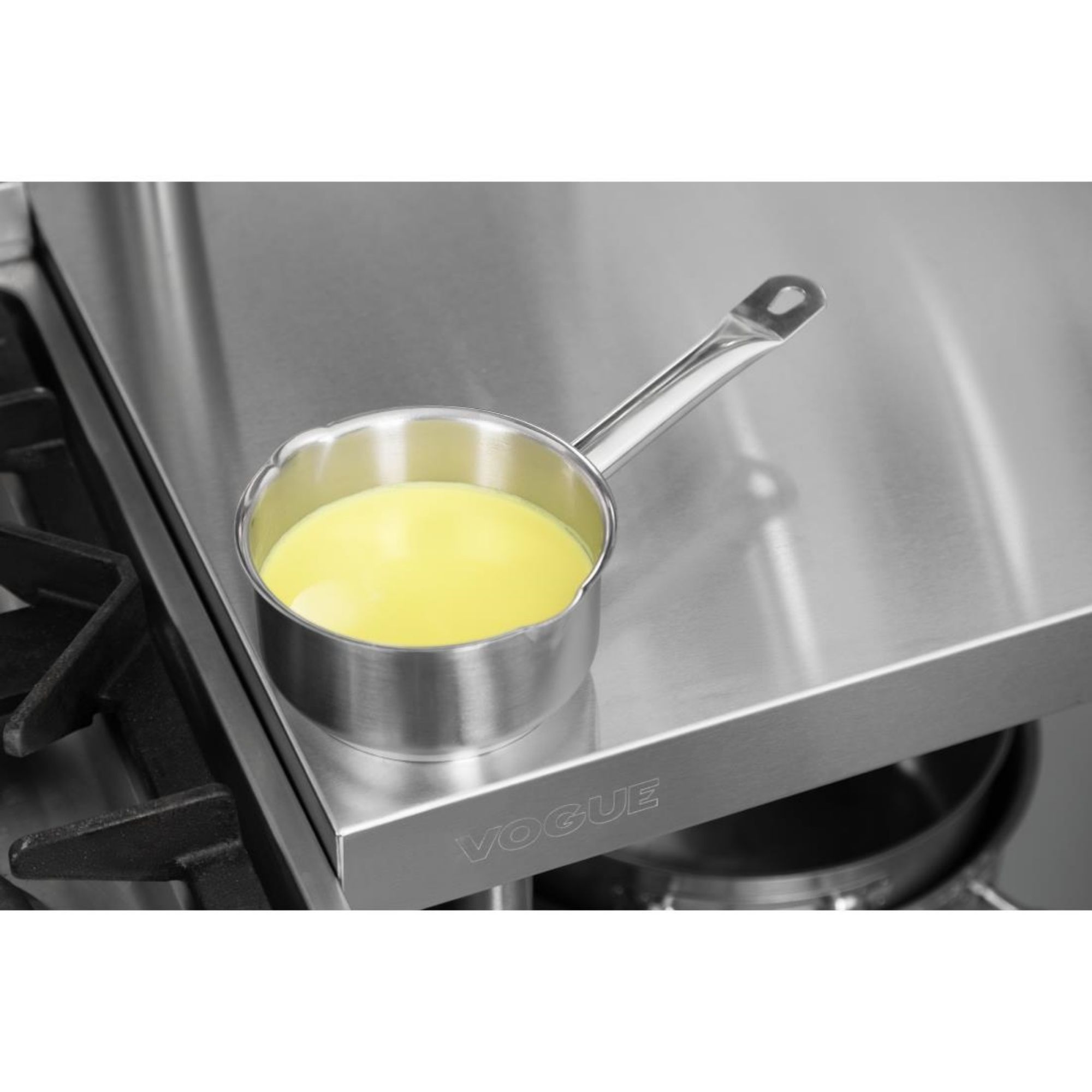 Picture of Vogue Stainless Steel Milk Pan 14cm