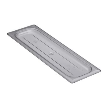 Picture of Cambro Camwear Food Pan Lid Long Clear 1/2"