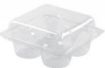 Picture of 4 Cavity Muffin Container (L)320mm (W)204mm (W)51mm