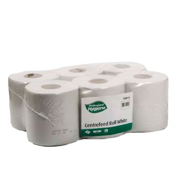 Picture of Centrefeed White 1ply Continuous Roll