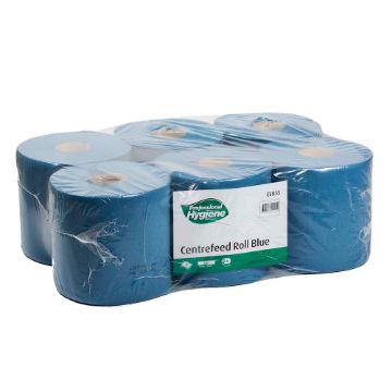 Picture of Centrefeed Blue 3ply 405 Sheets
