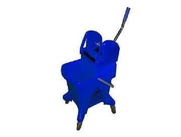 Picture of 25l Mopping System with Gear Press Wringer Blue