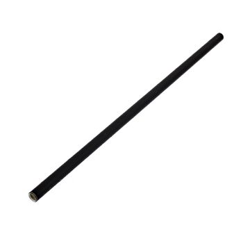 Picture of Leafware Black Paper Straw 200x6mm