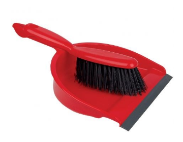Picture of Dustpan Set Red