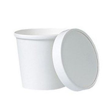 Picture of 26oz White Soup Cup & Lid