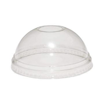 Picture of 9/12/16/20 Oz Clear Dome Lid with Hole