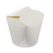 Picture of 26oz Wok Container White Poly Coated