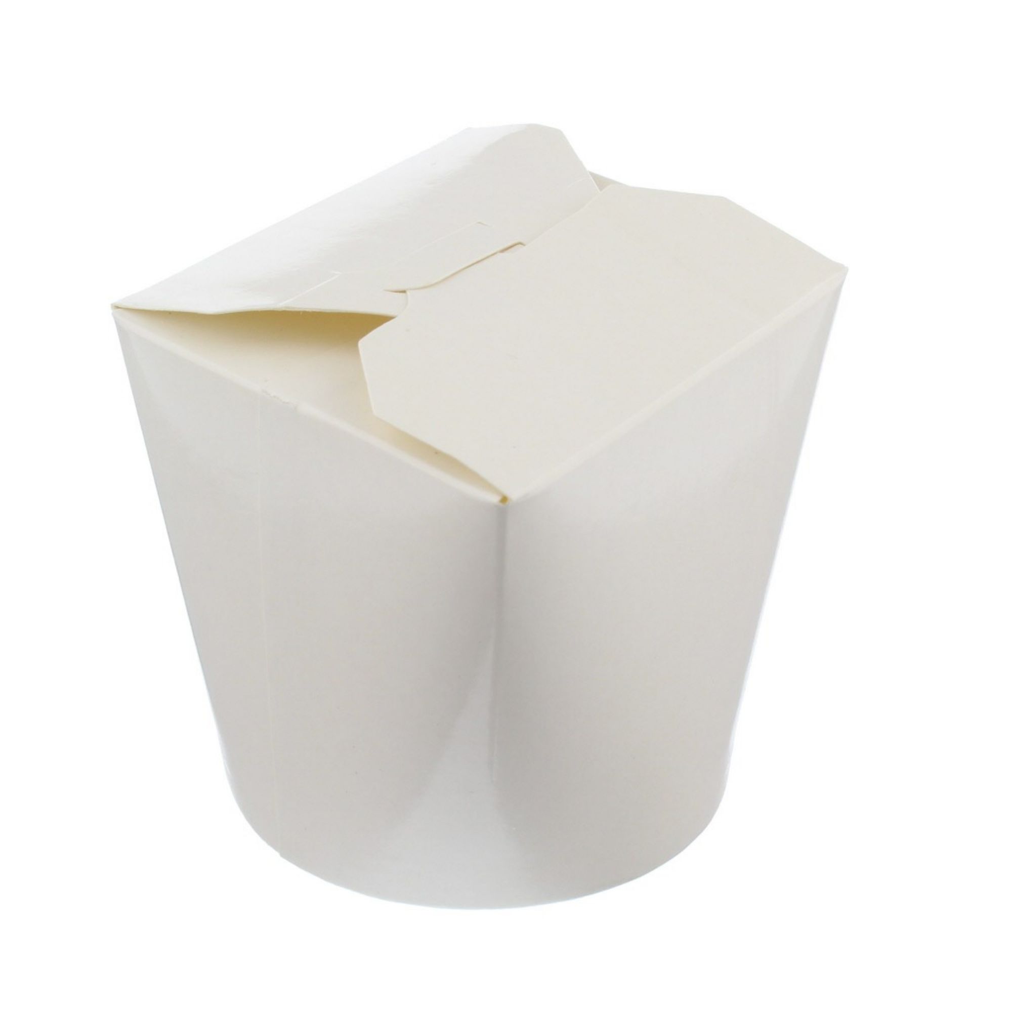 Picture of 26oz Wok Container White Poly Coated