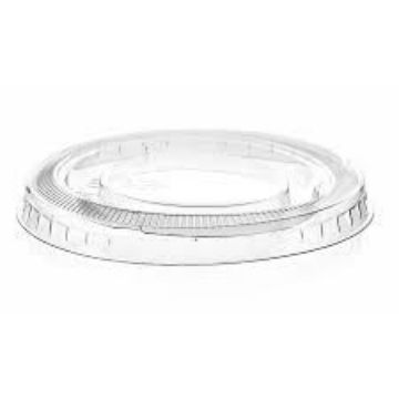 Picture of 12/16/20 Oz Clear Flat Lid No Hole
