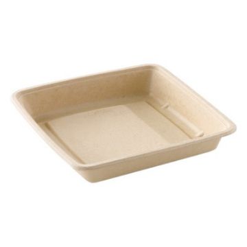 Picture of Square Pulp Container 950ml (L)185mm (W)101mm (H)72mm