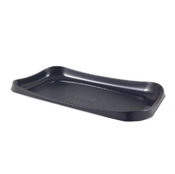 Picture of Black Snackipack Tray (L)198mm (W)100mm (H)25mm