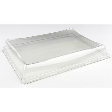 Picture of Clear Rectangular Platter Lid (L)160mm (W)222mm (35)mm