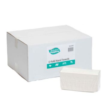 Picture of C-fold Hand Towel White 2ply