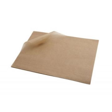 Picture of Plain Brown Greaseproof Sheets 13"x17"
