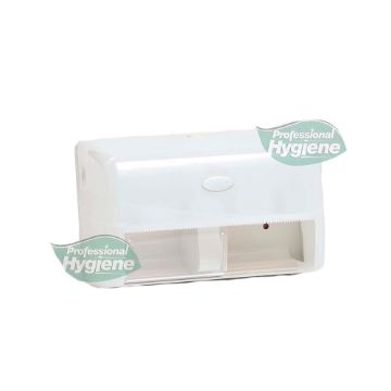 Picture of Double Toilet Roll Dispenser White