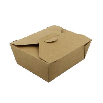 Picture of Leaf Leakproof Kraft Container No-8 1000ml