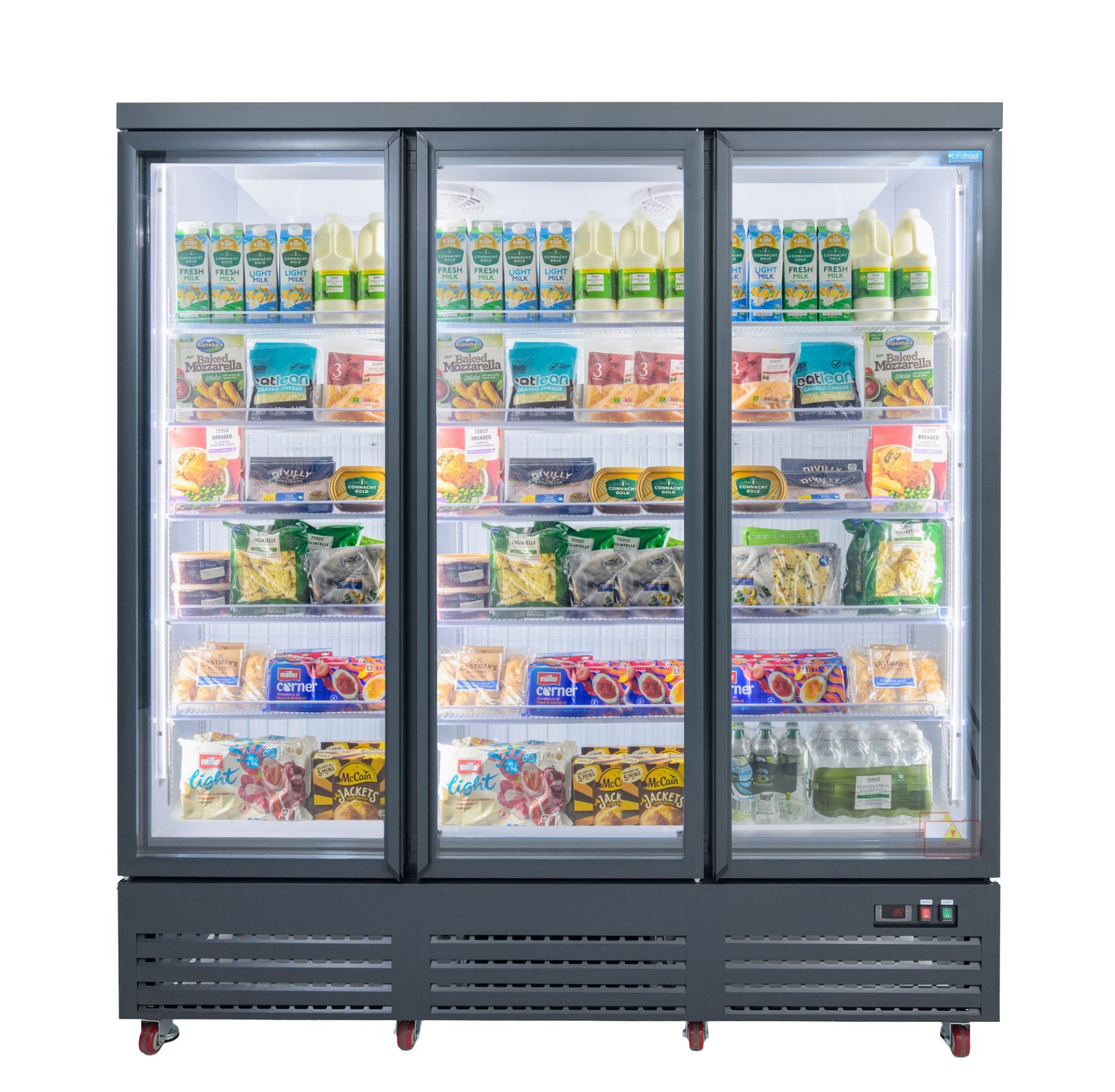 Picture of Unifrost HVR33 Triple Glass Door Display Fridge