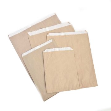 Picture of Brown Lined Greaseproof Bag 2lb 7"x9.5"