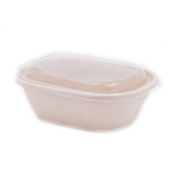 Picture of Oval Lid Clear 770ml (L)150mm (W)195mm (H)20mm
