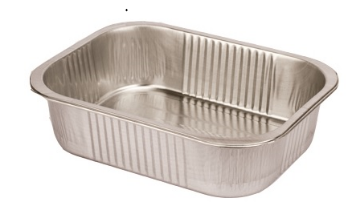 Picture of Rectangular Smoothwall Aluminium Tray 7"x5"x2"